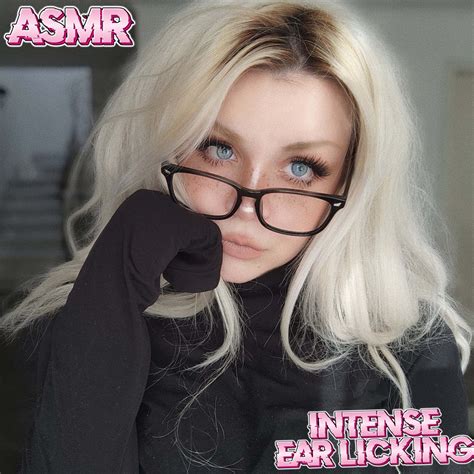 asmr amy b|ASMR Intense Ear Licking (mouth sounds, saliva sounds, wet.